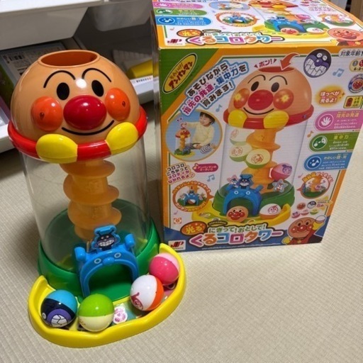 アンパンマン にぎって！おとして！くるコロタワー