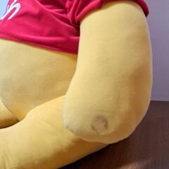 プーさん 特大ぬいぐるみの画像