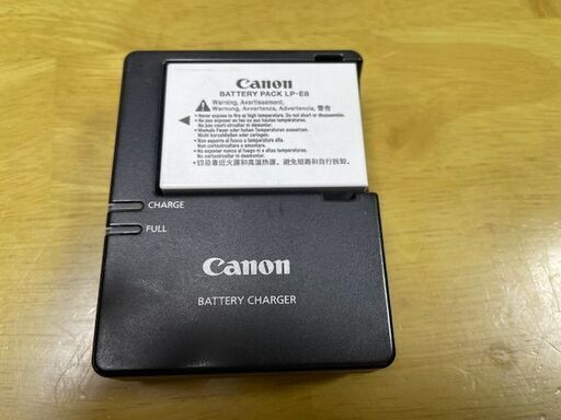 キャノン　デジタルカメラ用　充電池＋充電器　CANON