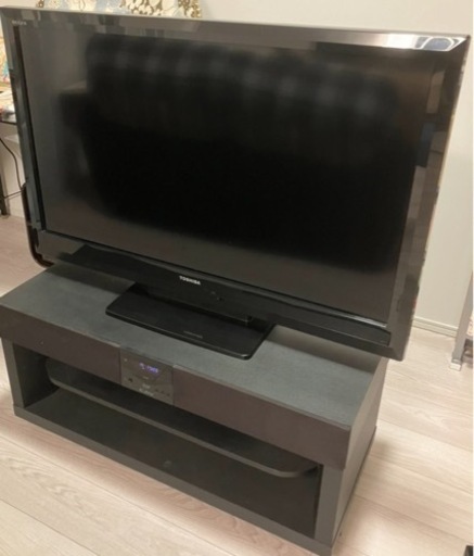 TOSHIBA REGZA 40インチ 液晶カラーテレビ 40A1、3.1オーディオラックTHRF90