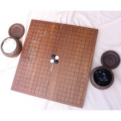 囲碁　囲碁盤 セット　囲碁盤と碁石　碁の画像