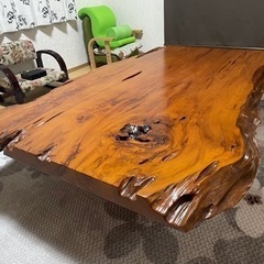 屋久杉 テーブルの中古が安い！激安で譲ります・無料であげます