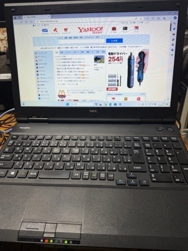 NECノートPC　i5-4300M  Windows11 (23H-2)  SSD  最新office付き