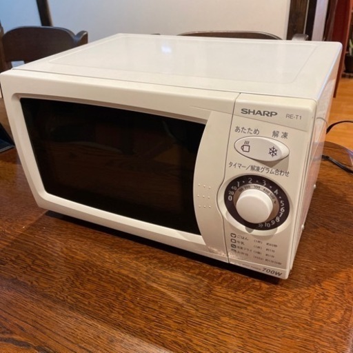 シャープ 電子レンジ 60Hz SHARP RE-T1-W6