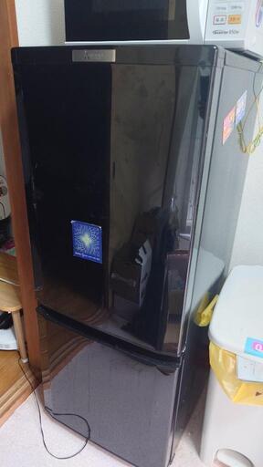 冷蔵庫 【三菱電機 2ドア 146L 右開き MR-P15X-B】