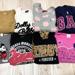 女の子130cm秋冬服まとめ売り27点の画像