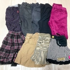 女の子130cm秋冬服まとめ売り27点の画像