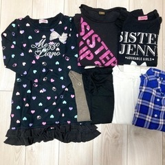 女の子130cm秋冬服まとめ売り27点の画像