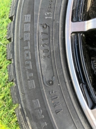 受け渡し決定　スタッドレスタイヤ　155/65R13