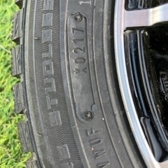受け渡し決定　スタッドレスタイヤ　155/65R13の画像