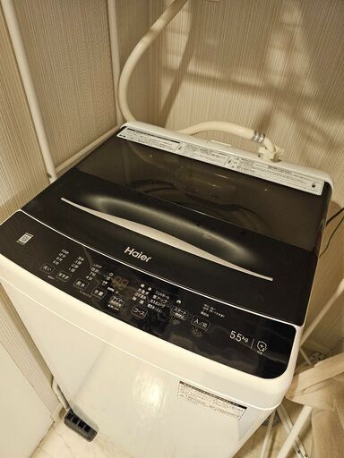 2022年製　5.5kg全自動洗濯機　Haier JW-U55A
