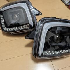 jb23　社外ヘッドライト　ポン付け