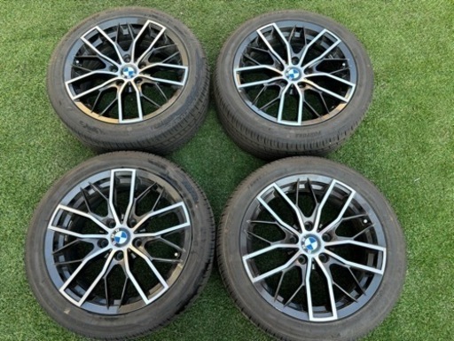 バリ溝　23年製　BMW 社外ホイール　225/45/R17 17×7.5jj pcd120 5穴　1シリーズ　118d f20 e87