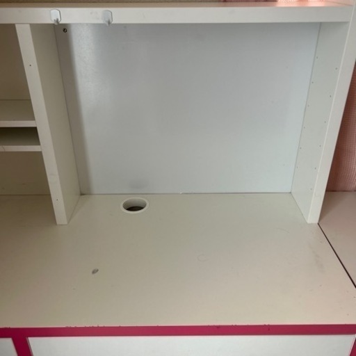 IKEA 机＋引き出し　勉強机