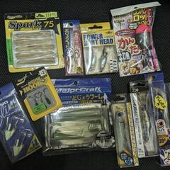 タチウオ用ワーム、ルアー、ウキ釣りセット