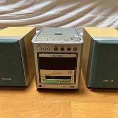 譲渡済【ジャンク品、差し上げます】MD.CDデッキ