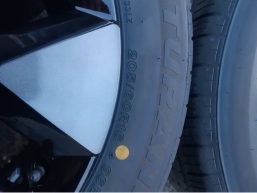 【未使用】205/60/R16　ステップワゴンRP7　純正タイヤ&ホイール　新車外し