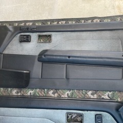 AE86 GT-APEX パワーウィンドウ内張セット　スイッチの画像