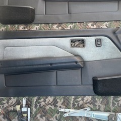 AE86 GT-APEX パワーウィンドウ内張セット　スイッチの画像