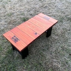 廃材　DIY   ベンチテーブルの画像