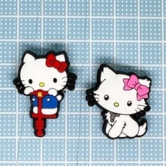 ⭐️ジビッツ⭐️クロックス アクセサリー ハローキティ2 サンリオ