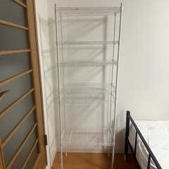収納ラック　ホワイト