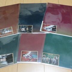 【６枚セット】一番くじ「ワンピース 絶対的正義」 クリアファイル＆ステッカー の画像