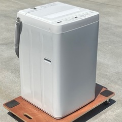 美品 ! 格安 ! ! ◇ヤマダセレクト 洗濯機 2021年製 5Kg パワフル 槽洗浄 YWMーT50H1 洗浄済み ! !