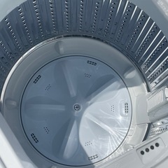 美品 ! 格安 ! ! ◇ヤマダセレクト 洗濯機 2021年製 5Kg パワフル 槽洗浄 YWMーT50H1 洗浄済み ! !