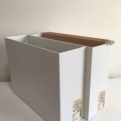 【交渉中】無印良品 ポリプロピレン　ファイルボックス・スタンダー...