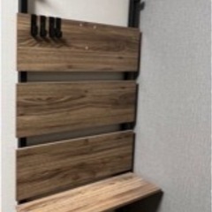 「無料」ニトリ 突っ張りラック カエサル W600mmの画像