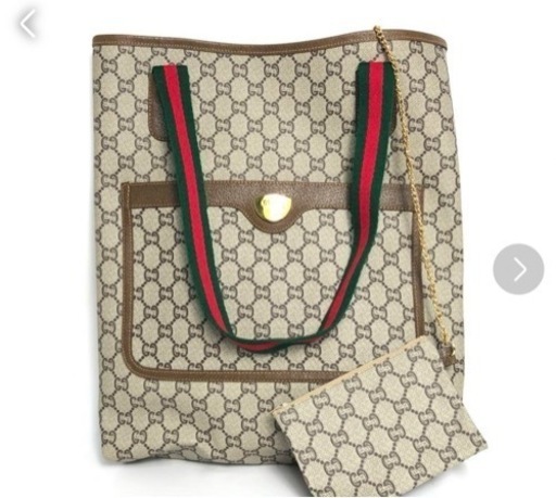 GUCCI オールドグッチ/トートバッグ
