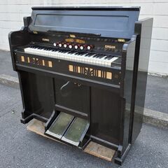 アンティーク足踏みオルガン 河合楽器 昭和 戦前 現状品の画像