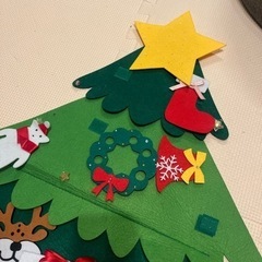 壁掛けクリスマスツリー の画像