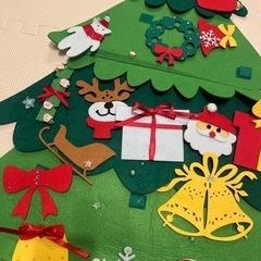 壁掛けクリスマスツリー の画像