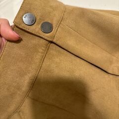 （値下げ）SLY スライ　スエード　2 WAY ショットパンツの画像