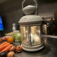 IKEA 大きなランタン、キャンドルセット！
