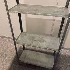 ★IKEA★イケア★HYLLIS ヒュッリス シェルフユニット★室内/屋外用★60x27x140 cm★USED★の画像