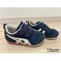 asics 2足　15.16cmの画像