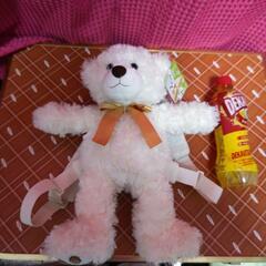 テディベアリュックの画像