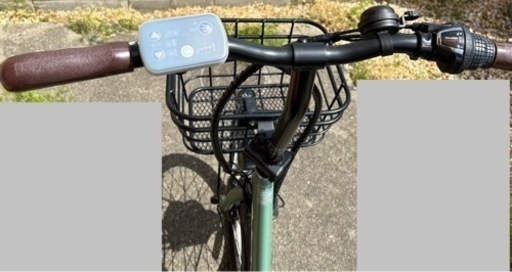 【美品】アルミ 20インチ 折りたたみ 電動自転車 シマノ 外装 6段変速 電動アシスト自転車