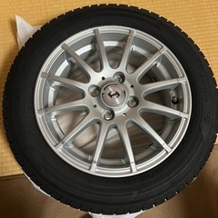 【受渡の方決定】スタッドレスタイヤホイール４本セット165/65R14の画像