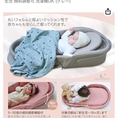 ネオママイズム　ベッドインベッド　ベビーベッドの画像