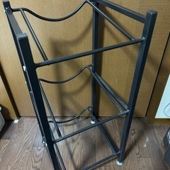 【最終値下げ】ウォーターボトルラック　ボトルラック　収納ラックの画像