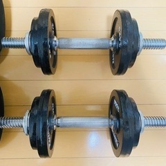 可変式ダンベルセットの画像