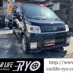 福岡発　ダイハツ　ムーヴカスタム　スマートキー　車検付き　社外ナ...