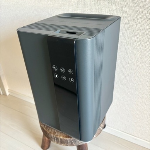 4重除菌浄化 加湿器 大容量 ハイブリッド式 ( 超音波 + 加熱式加湿器 ) 5L 上部給水 UV除菌/抗菌カート/リッジ 100℃高温除菌/マイナスイオン機能 タイマー機能 6段階加湿量調節 最大32畳対応 加湿機 アロマ 次亜塩素酸水対応 最大40時間連続運転 LEDタッチパネル 静音 省エネ 空焚き防止 乾燥対策 花粉対策に PSE認証済 オフィス/会社/学校/家庭適用