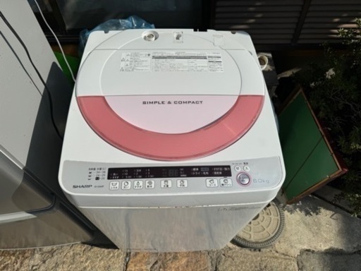 SHARP 全自動電気洗濯機