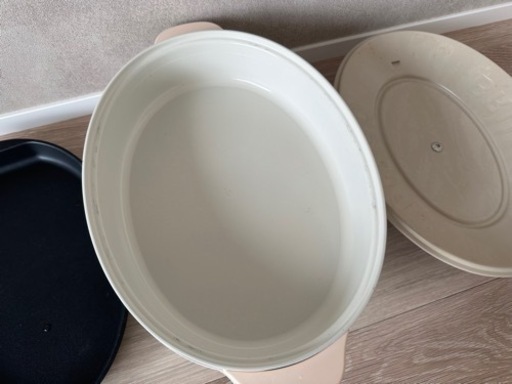 ブルーノ　BRUNO ホットプレート　本体+3点セット