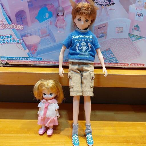 幼稚園ミキちゃん\u0026ハルトくん　リカちゃん人形